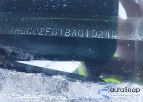 2011 Honda Accord 2.4 Se z USA, uszkodzony, nr VIN 1HGCP2F61BA010244